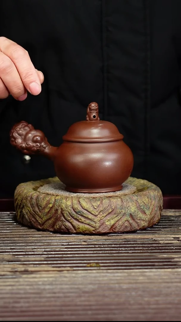 宜兴原矿紫砂壶茶壶140C