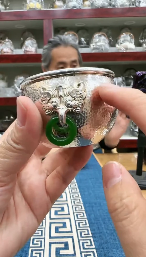 【闪购商品】门海精工足银茶杯子