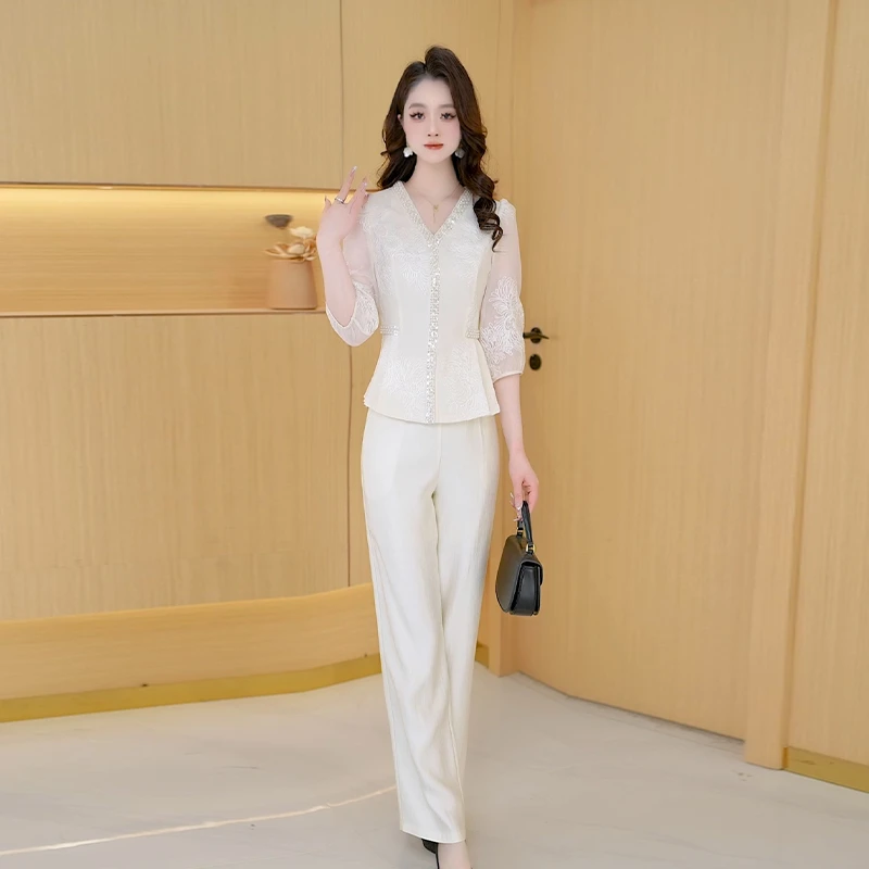 【两件套】早秋时尚修身气质洋气休闲收腰显瘦减龄小香风女装套裤