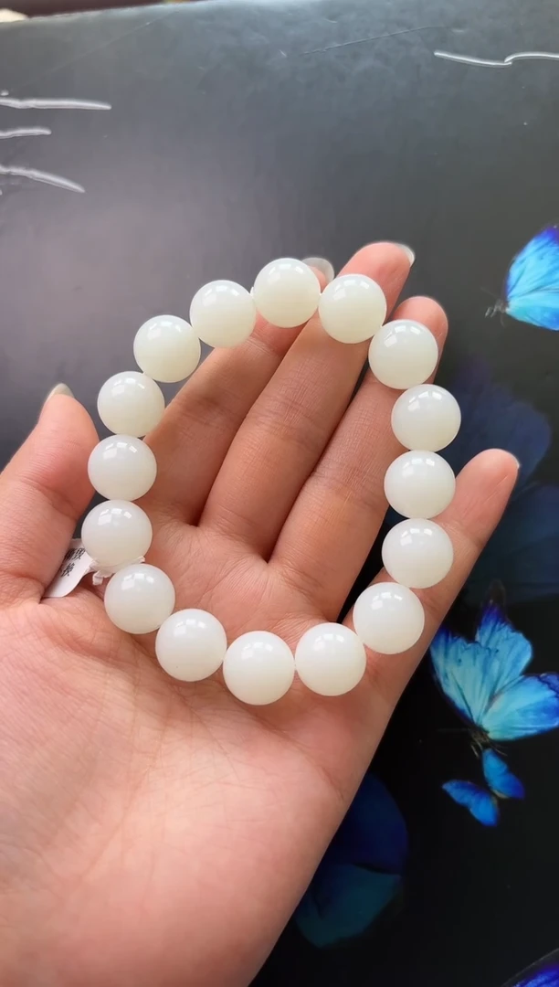 未镶嵌手串和田玉手串