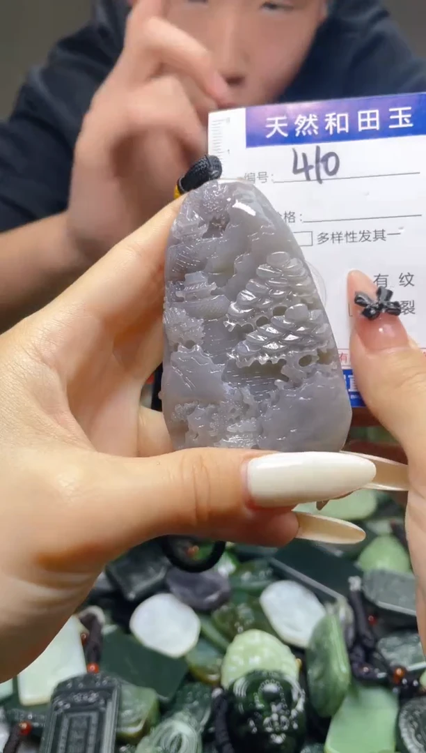 颈饰未镶嵌和田玉410