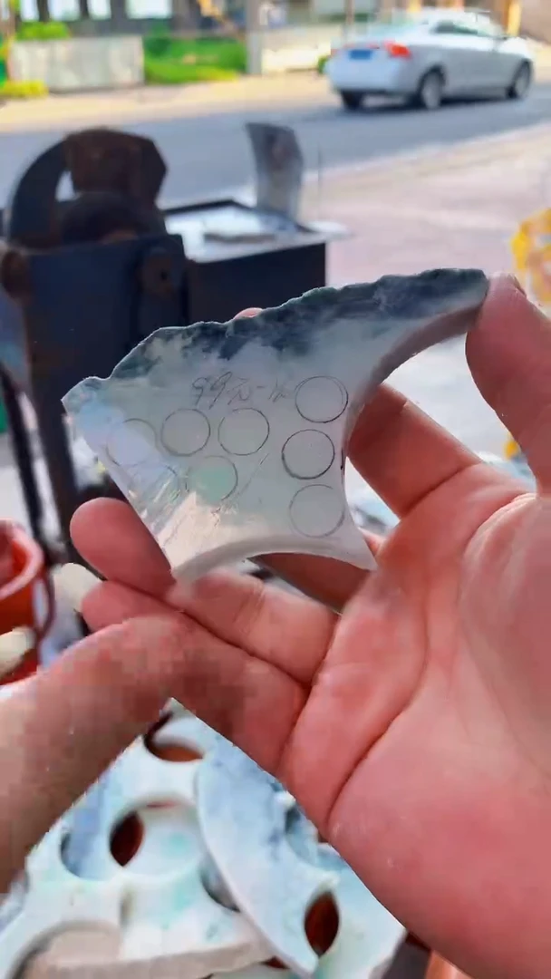 翡翠裸石未镶嵌天然缅甸翡翠S07