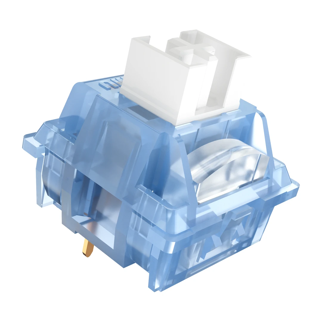 冰蓝轴机械键盘段落有声热插拔轴体清脆空灵游戏适用