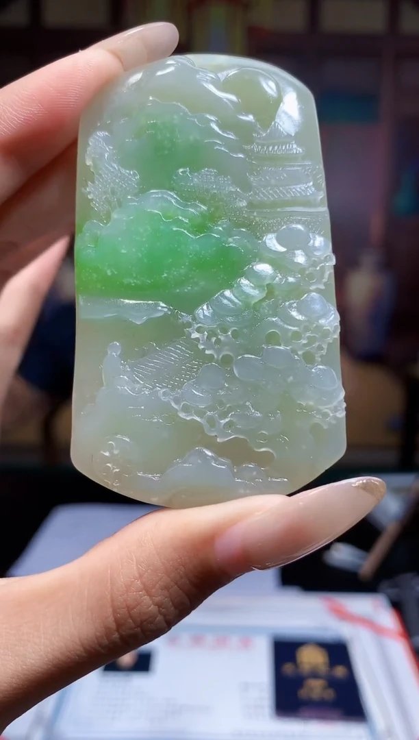 定制和田玉Boss阳天然和田玉（拍一发一)