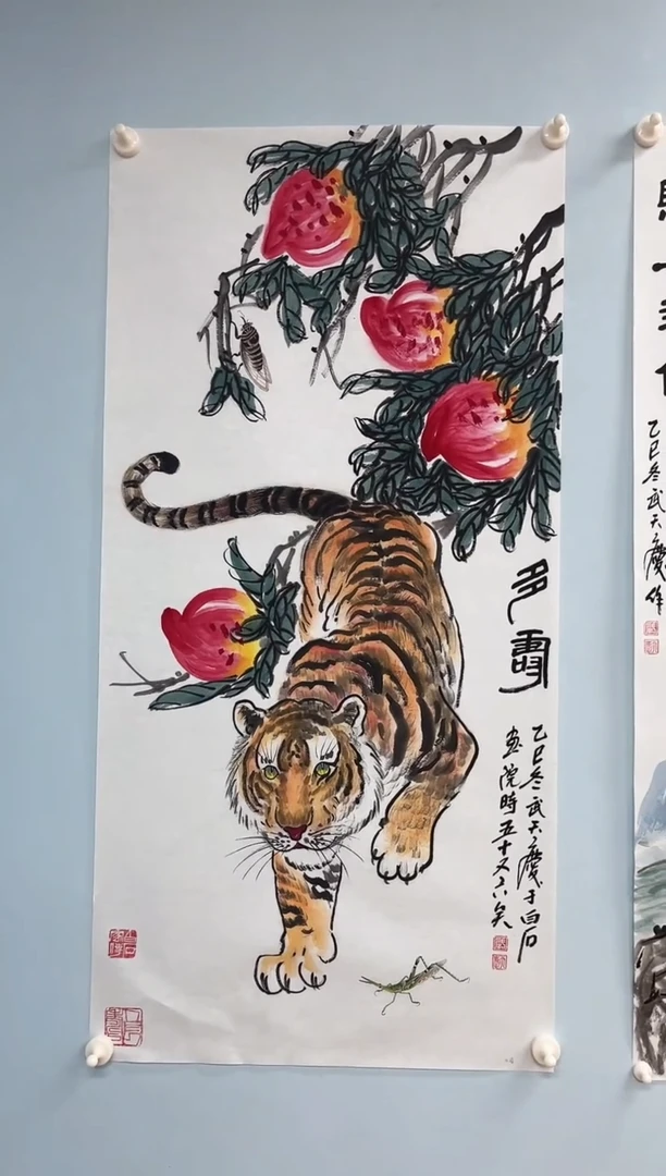 国画武天庆老师多寿