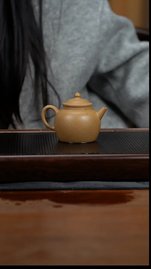 茶壶紫砂150cc黄龙山原矿黄金段泥宫灯15