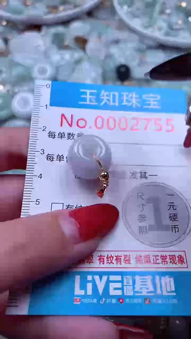 吊坠(不含链)未镶嵌翡翠2755