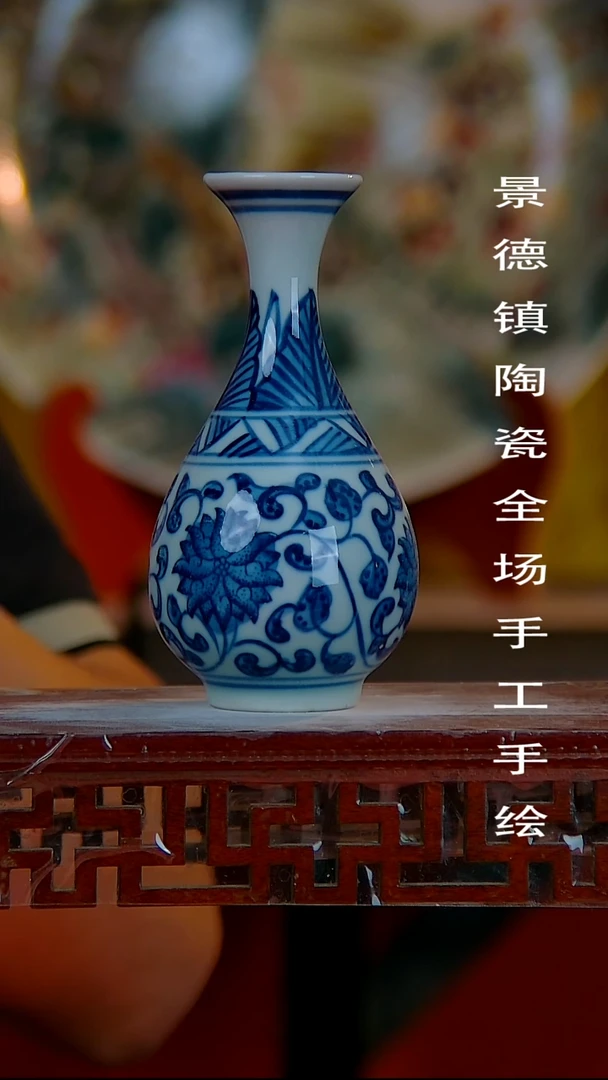 摆件景德镇陶瓷 全场手工手绘