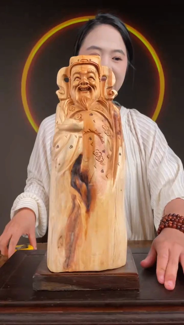 柏木（崖柏）手工摆件,先抢先得! 编号:201