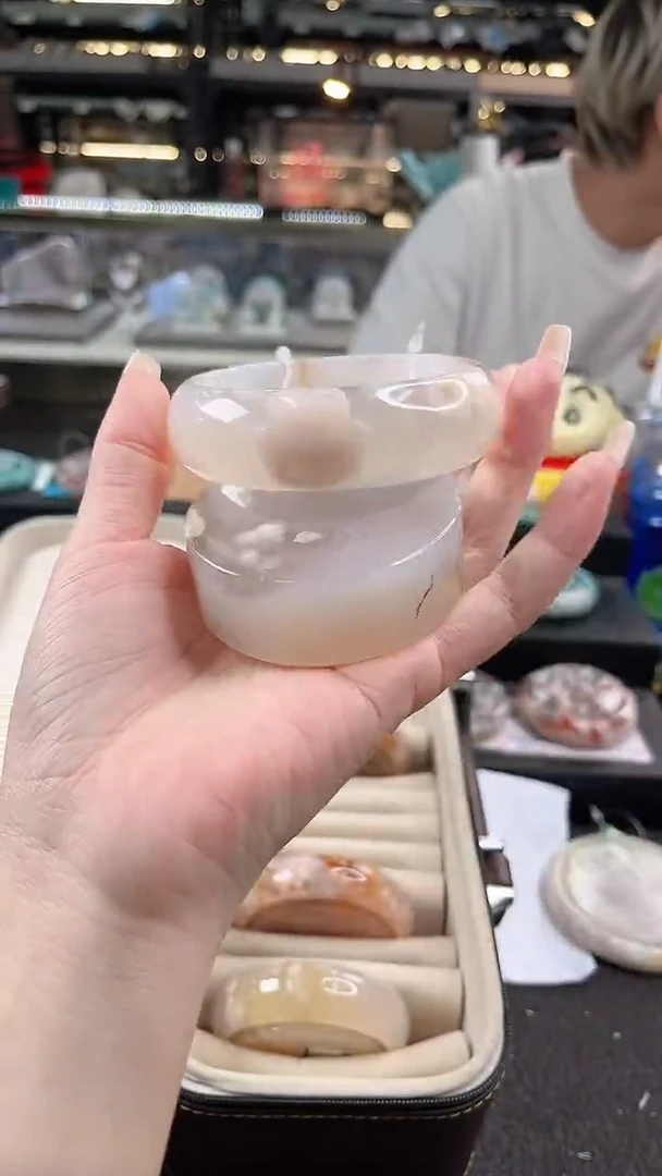 未镶嵌手镯石英质玉64圈口 （赠品镯心）3009544