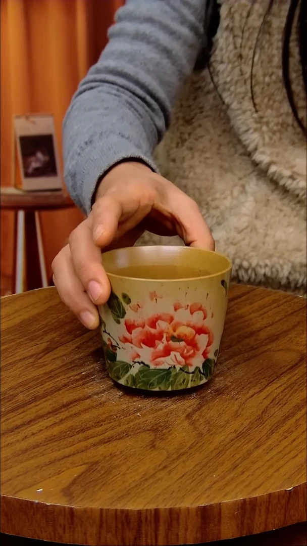 杯子陶景德镇手工手绘釉下彩陶瓷