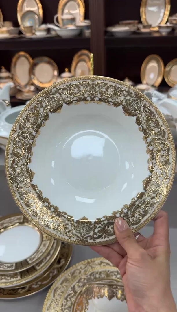 【闪购商品】瓷片9英寸斜面草帽盘 福利款