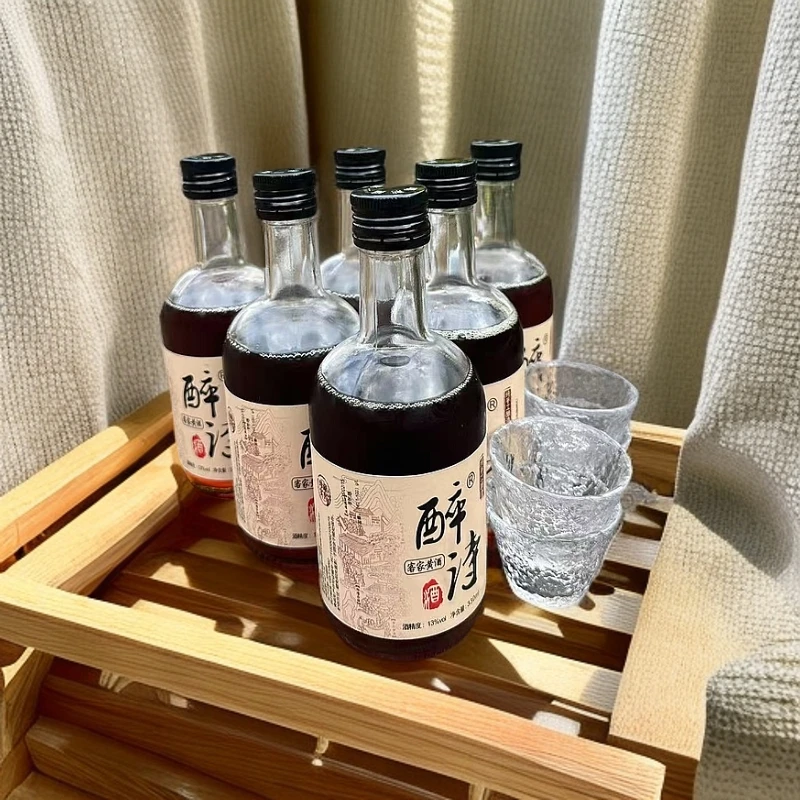 客家九妹（6瓶装）客家传统火炙黄酒年份老酒纯手工半甜型13度