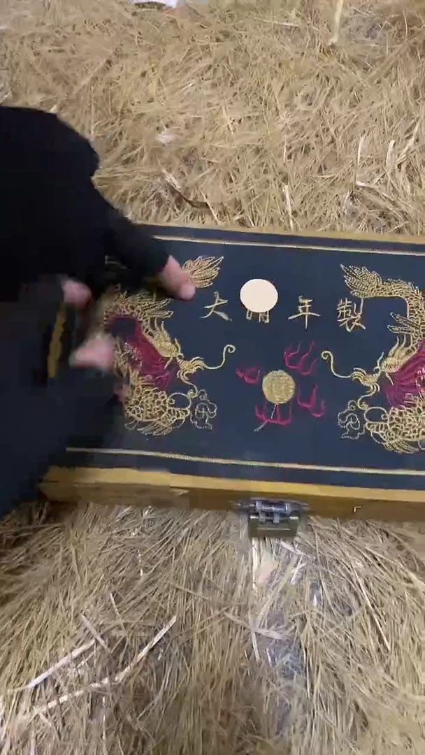 布《旧时光大百货商行》带锁盒子画