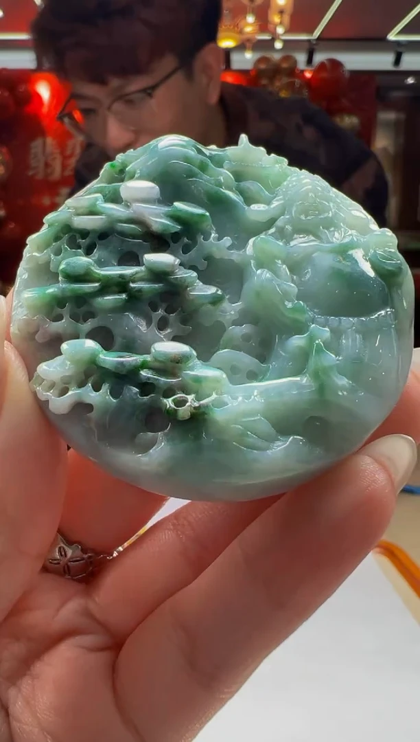 【闪购商品】定制翡翠未镶嵌Q2025-1-21-20