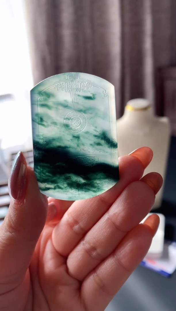 未镶嵌定制翡翠0500526359尺寸51.1*35.9*5.9