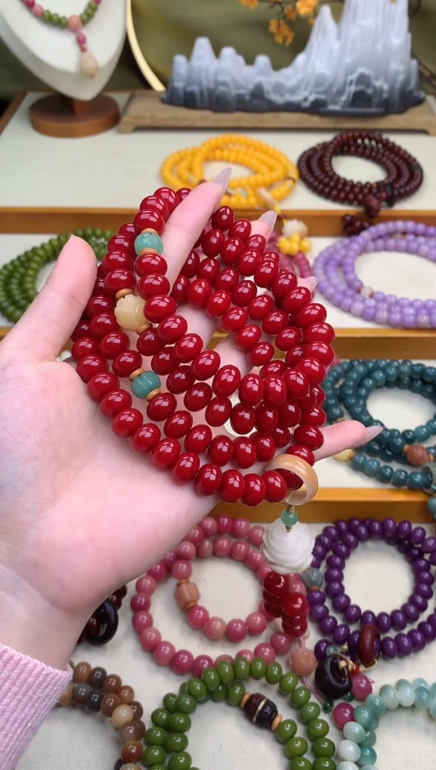 【闪购商品】白玉菩提手串红菩提