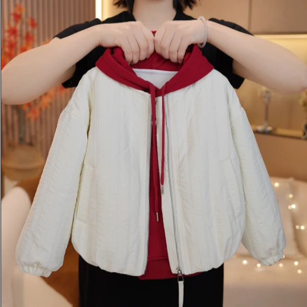 童装冬装女童套装2025冬季新款儿童休闲百搭棉衣外套时髦保暖棉服