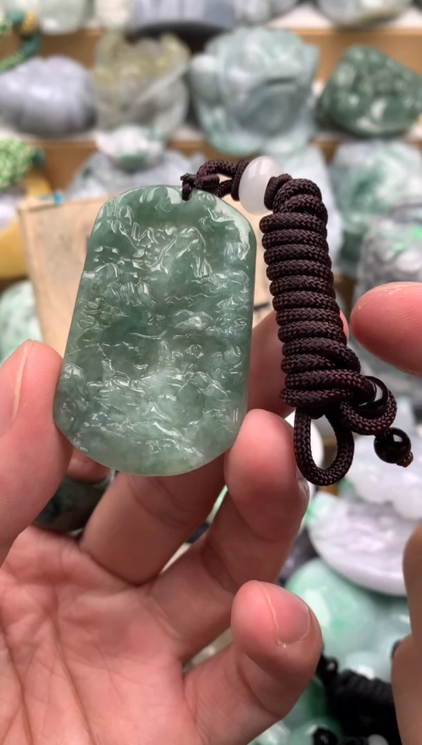 吊坠(不含链)未镶嵌翡翠1