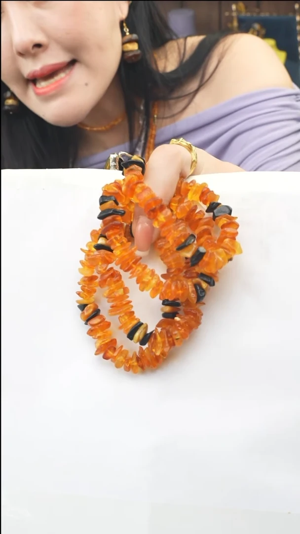 手链琥珀未镶嵌多样性发一小