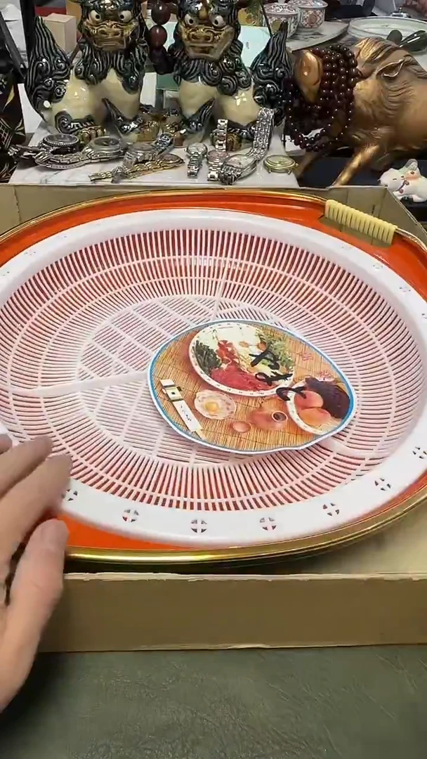 655树脂大盘带沥水