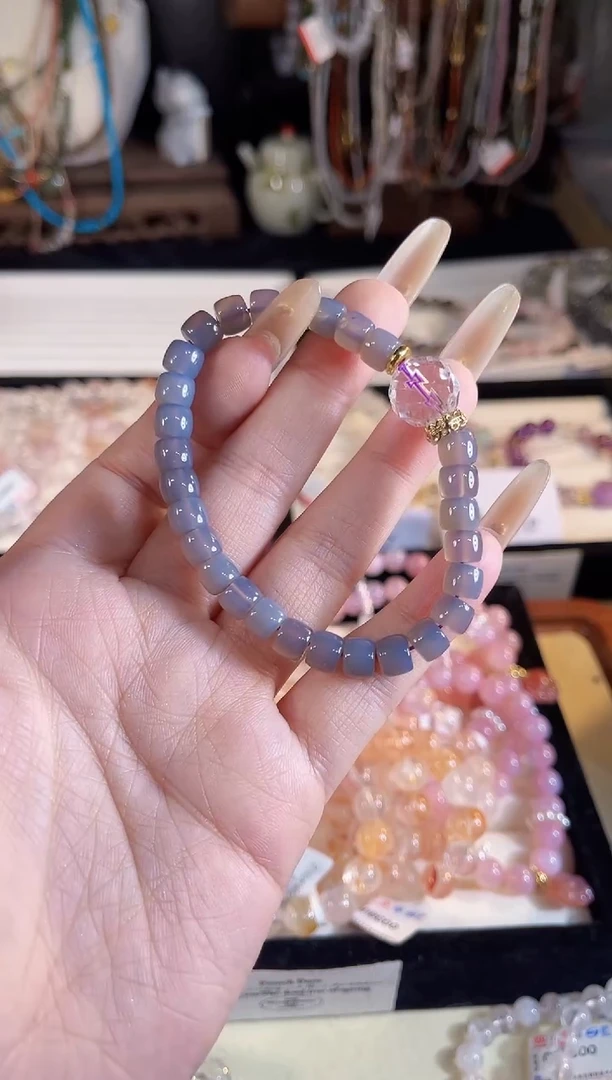 【闪购商品】玛瑙/玉髓手链未镶嵌多样性发货其一