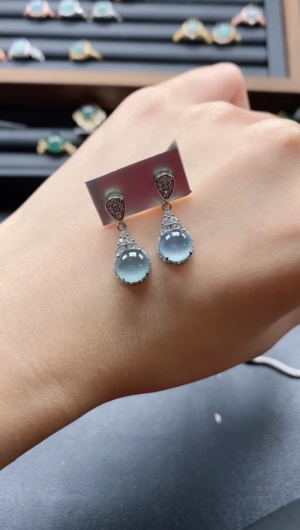 【闪购商品】翡翠戒指银S925镶嵌51151