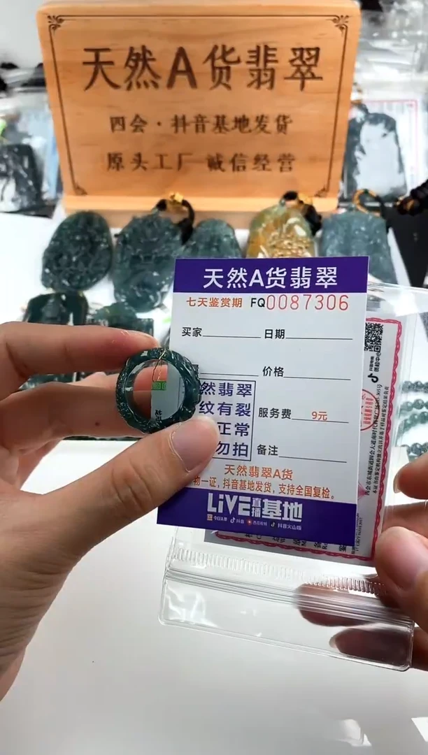 颈饰未镶嵌翡翠