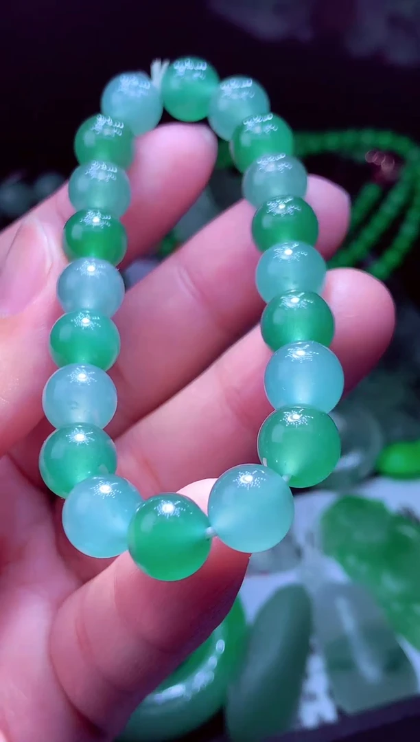 未镶嵌定制翡翠余*#翡翠毛货定制571070