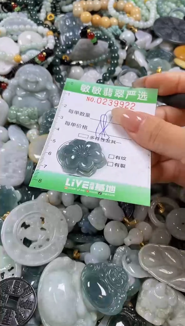 翡翠未镶嵌颈饰闪购0239922