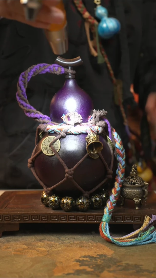 140大漆一物一拍记葫堂出品【不带手串】