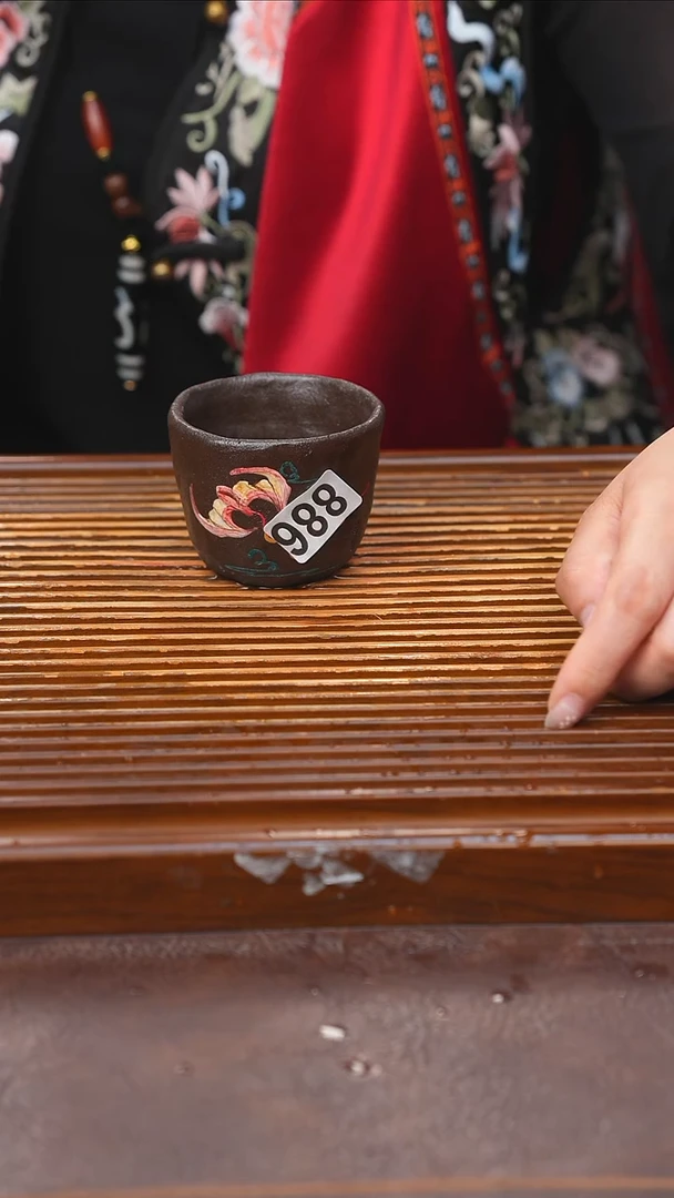 万古烧粗陶手工茶具