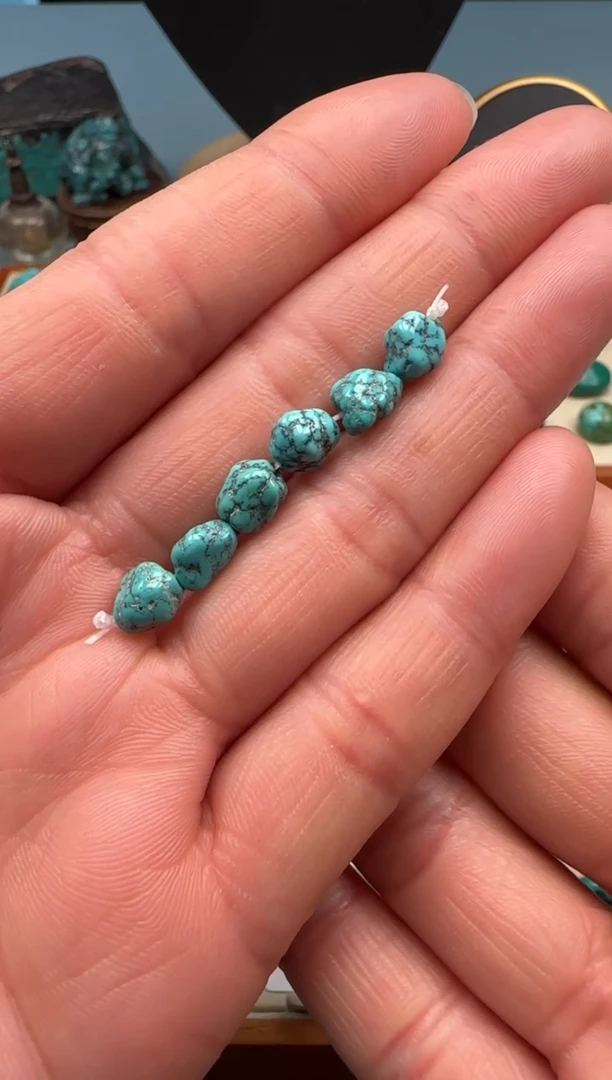 【闪购商品】绿松石珠宝奇石未镶嵌绿松石