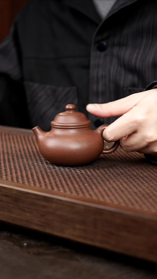 茶壶紫砂紫泥容天