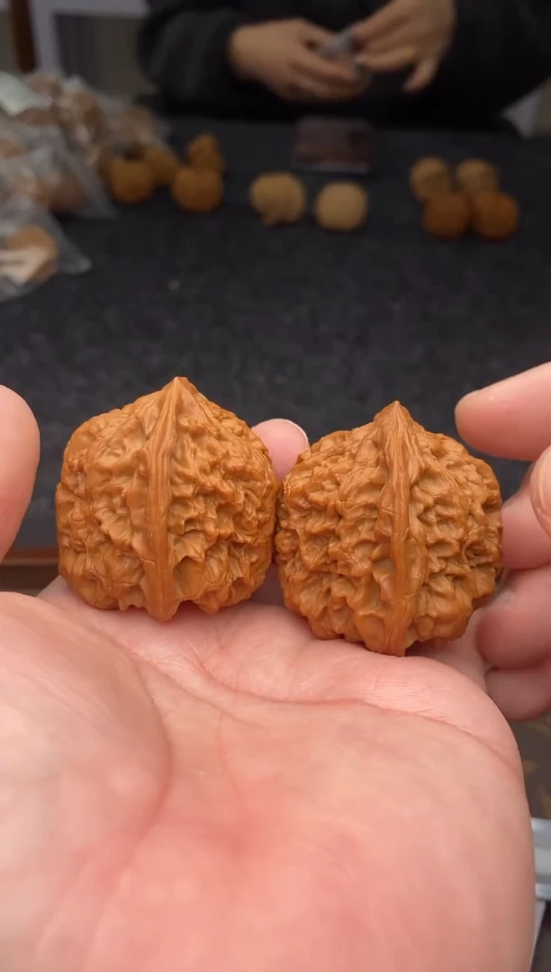 把件文玩核桃B47号41尺野牛