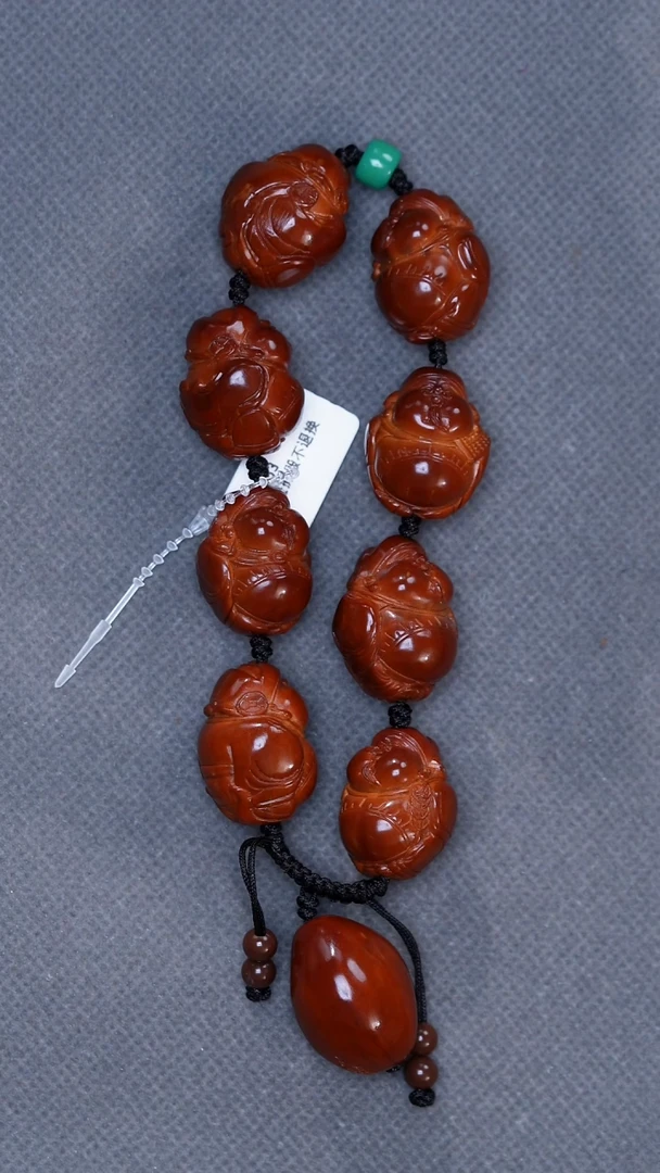 橄榄核手串沉***子21海派财神