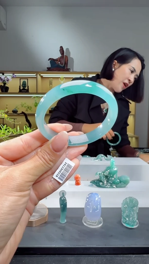 未镶嵌手镯翡翠53圈