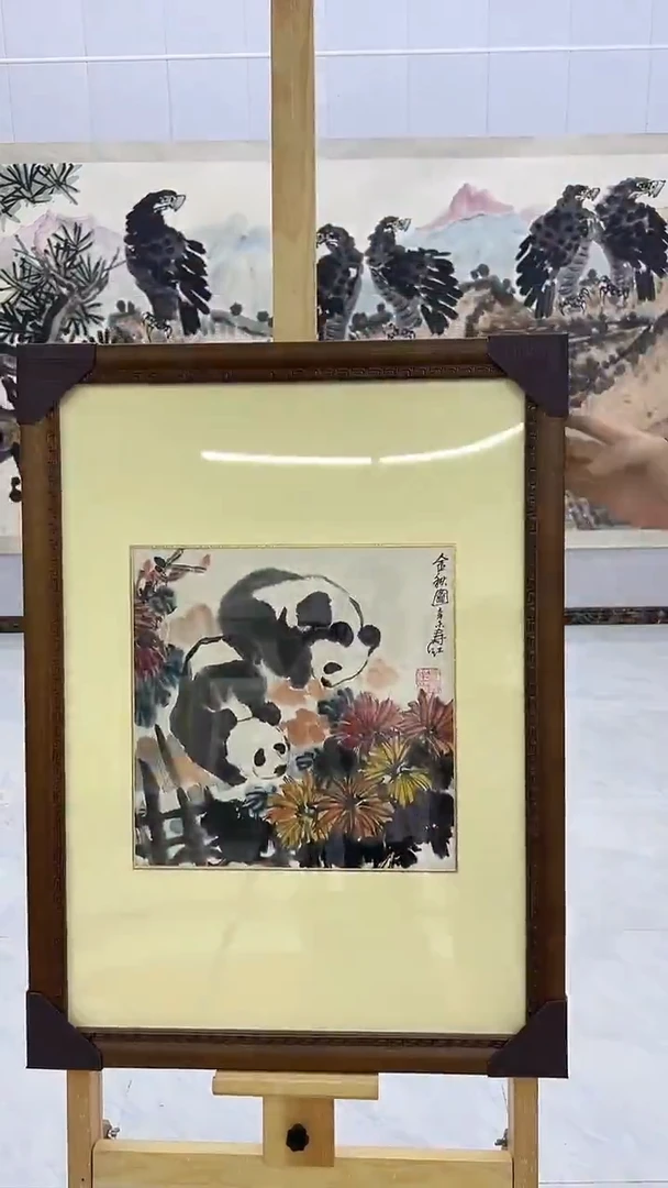 国画庄寿红-1平尺-花鸟国画