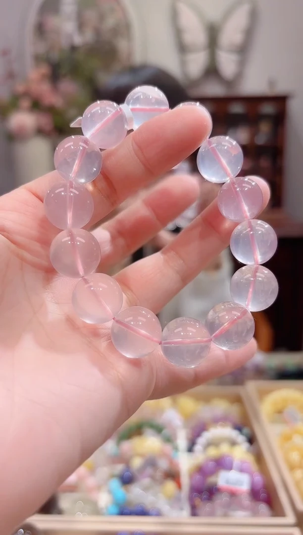 【闪购商品】水晶手串未镶嵌设计款珠串14+