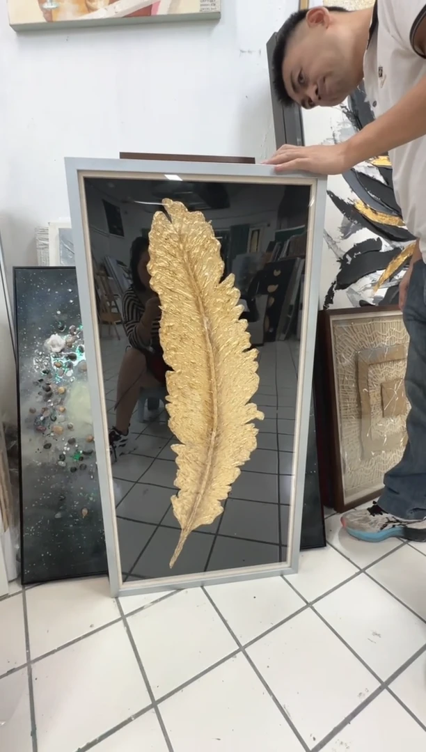 横款168美术管  装饰画