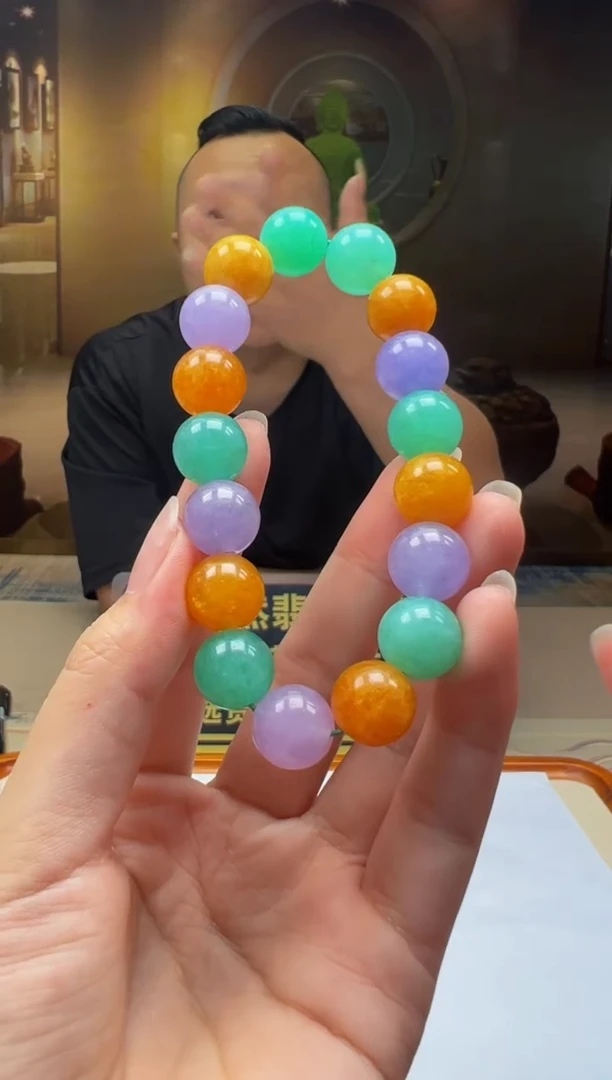 翡翠未镶嵌颈饰YY2025-6-10-10