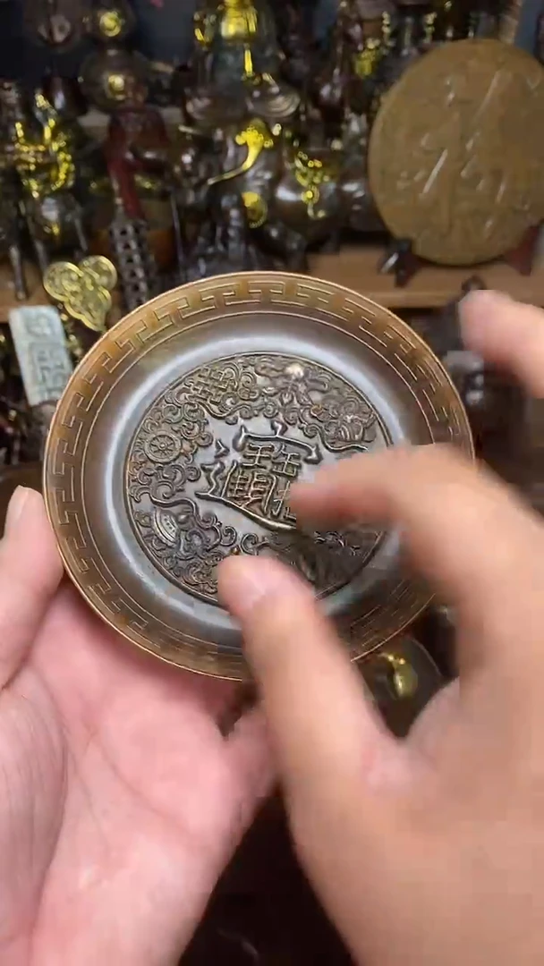 铜铜桌面摆件037