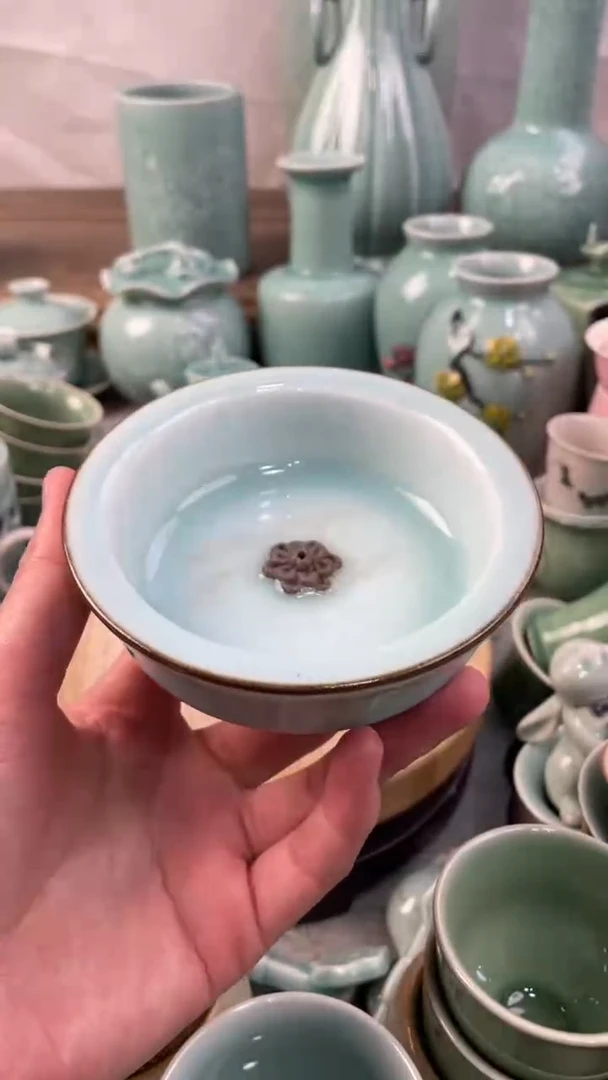 【闪购商品】特价福利 微瑕 慧仙青瓷