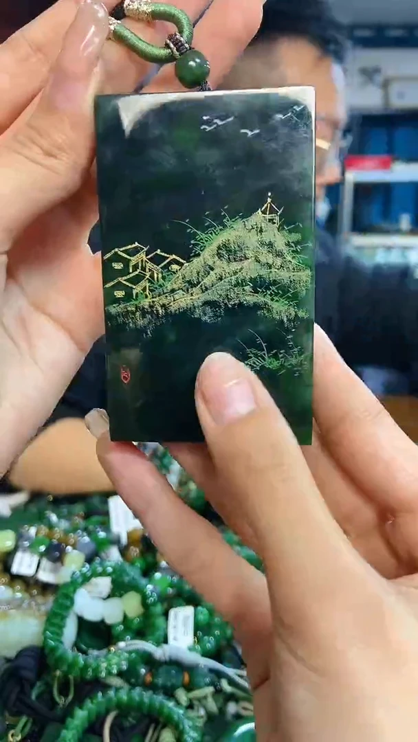 未镶嵌和田玉挂件1