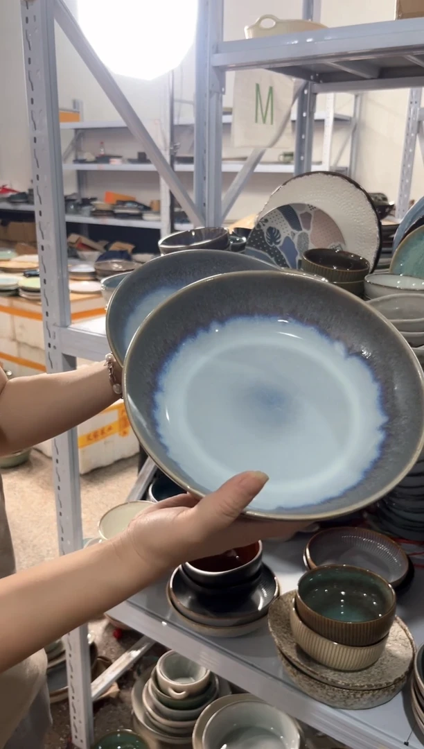 瓷片外贸尾货瑕疵满20包邮X2 K2A深盘