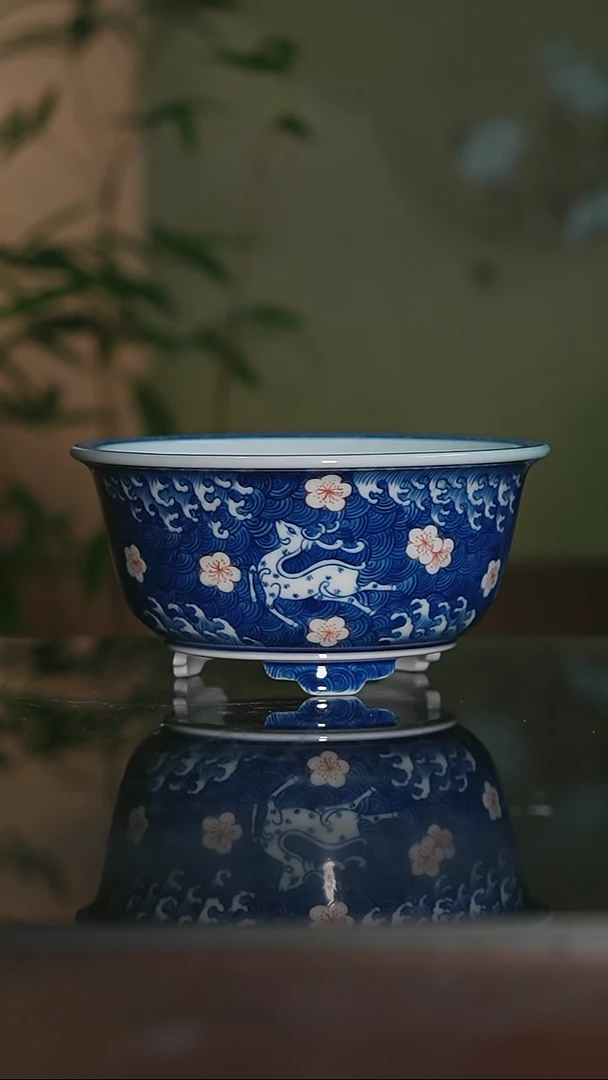 【闪购商品】摆件手工手绘内口11.7高6.7深