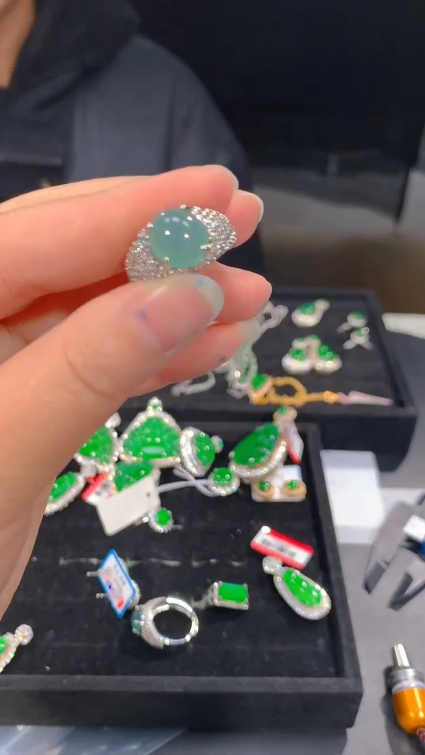 【闪购商品】定制翡翠未镶嵌75多样性发货（发其一）