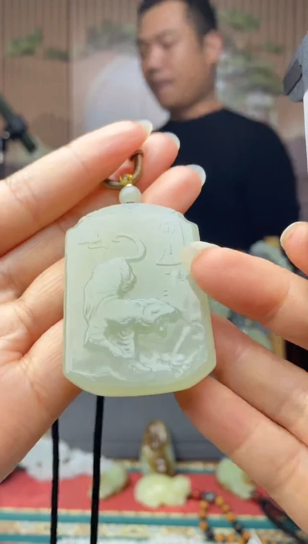 未镶嵌和田玉挂件拍一发一