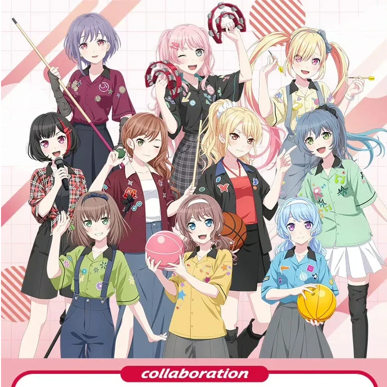 国现 bangdream round1 邦邦保龄球联动吧唧徽章（盲盒代拆）