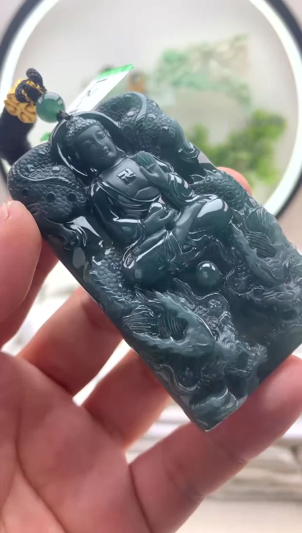 颈饰未镶嵌翡翠阿弥陀佛